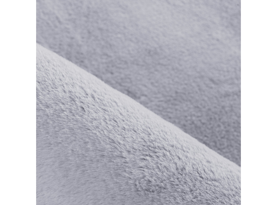 Kusový koberec Pouffy 5100 Silver kruh