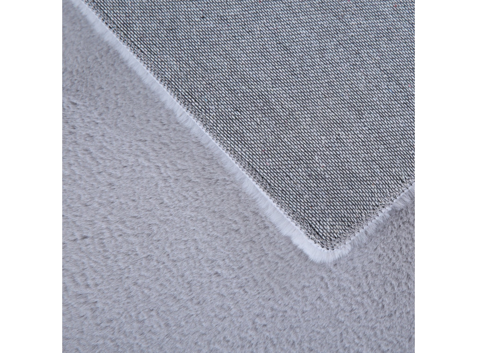 Kusový koberec Pouffy 5100 Silver kruh