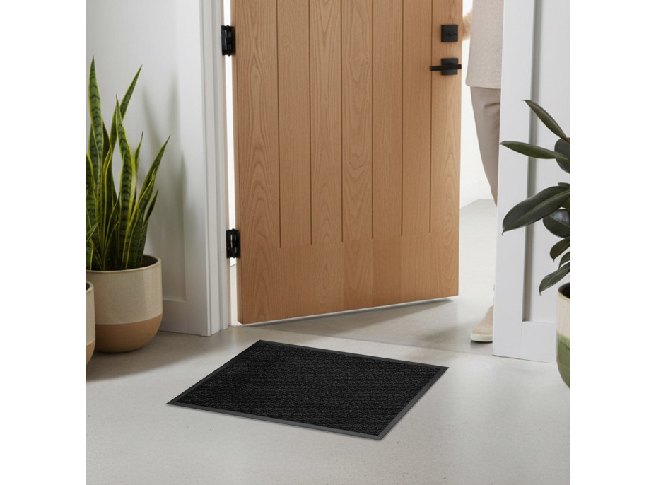 Rohožka NEILA 40x60 cm - šedá