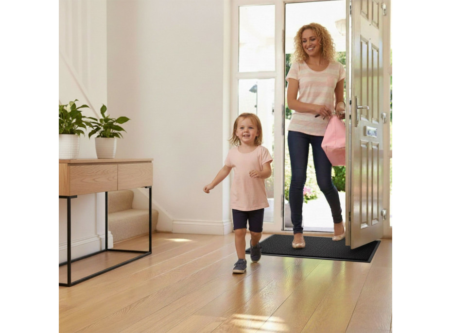 Rohožka NEILA 40x60 cm - šedá