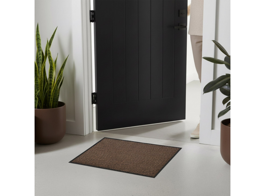 Rohožka NEILA 40x60 cm - hnědá