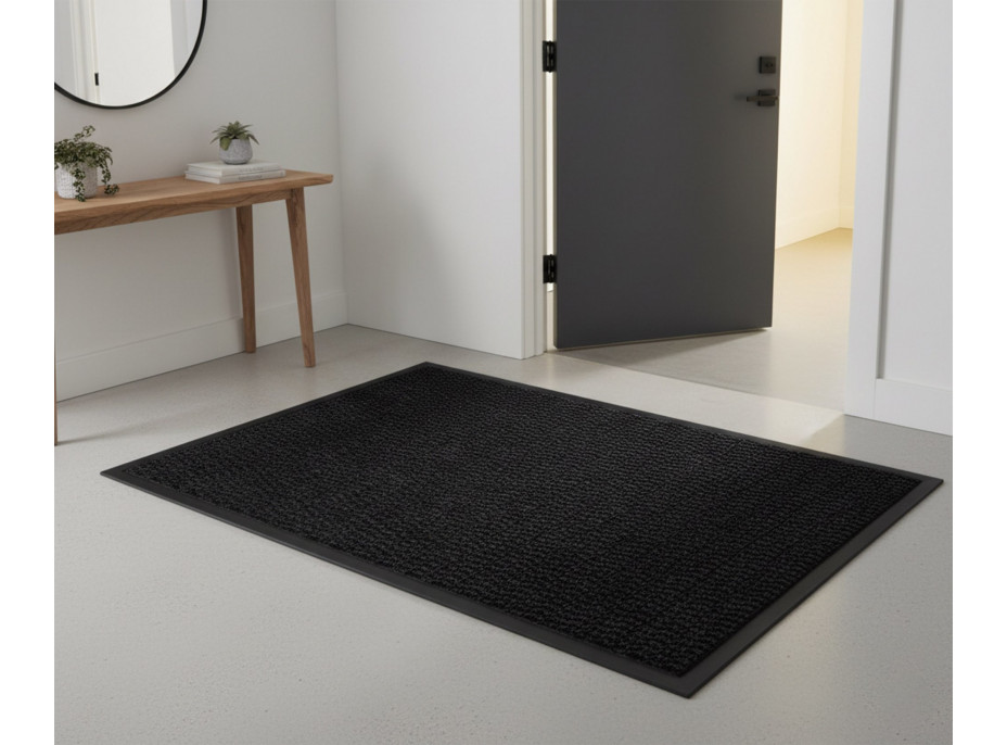 Rohožka ALMERIA 90x150 cm - šedá