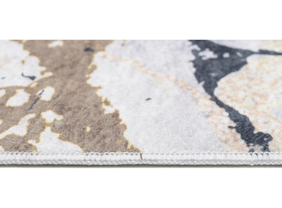 Kusový koberec TOSCANA Marble - krémový/černý/béžový