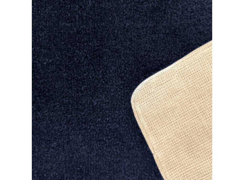 Moderní koberec SHAGGY CAMIL - tmavě modrý