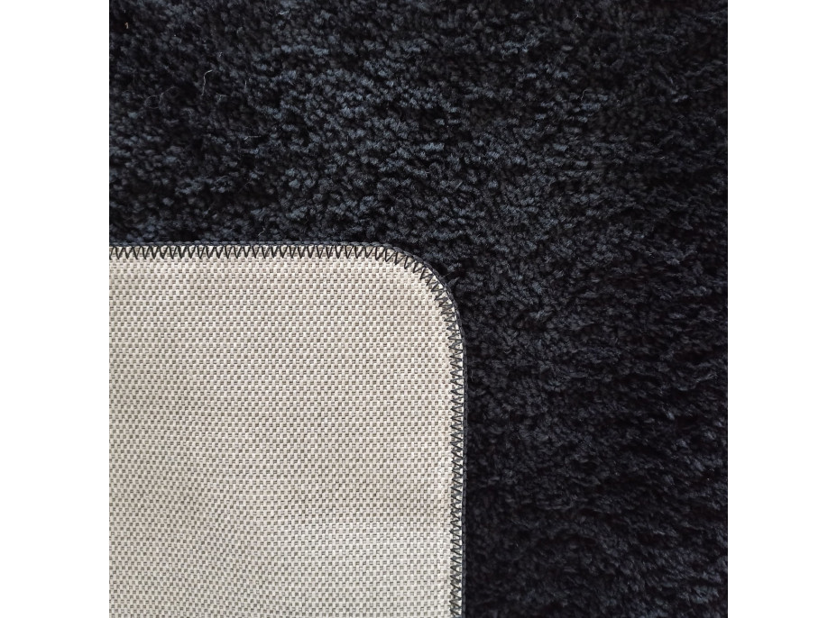 Moderní koberec SHAGGY CAMIL - černý