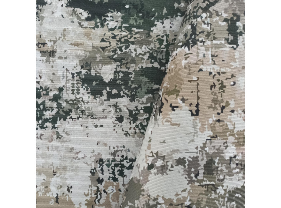 Kusový koberec HONOR Aged - šedý/zelený