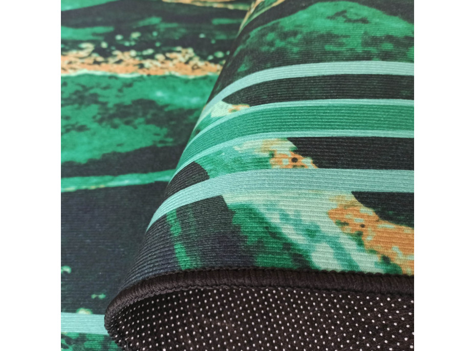 Kusový koberec HONOR Rock - zelený