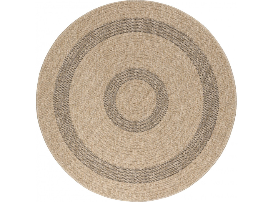 Kusový koberec Comilla 886 Black kruh