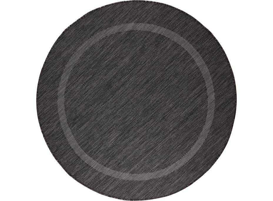 Kusový koberec Relax 4311 Black kruh