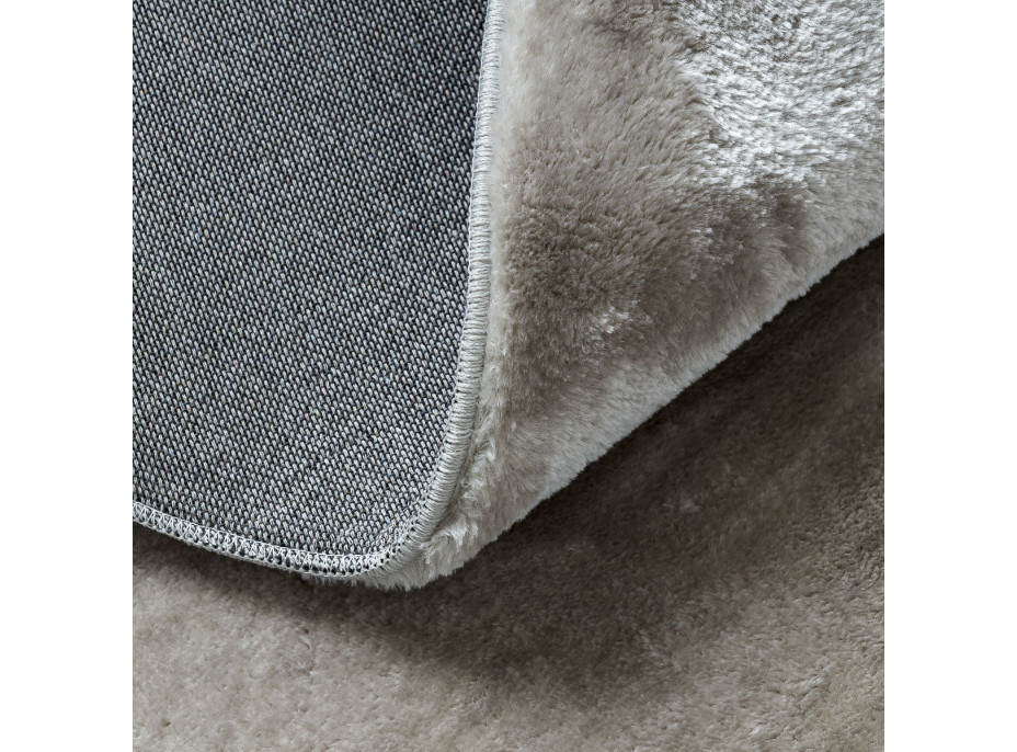 Kusový koberec Visco Rabbit Silver 3 kruh