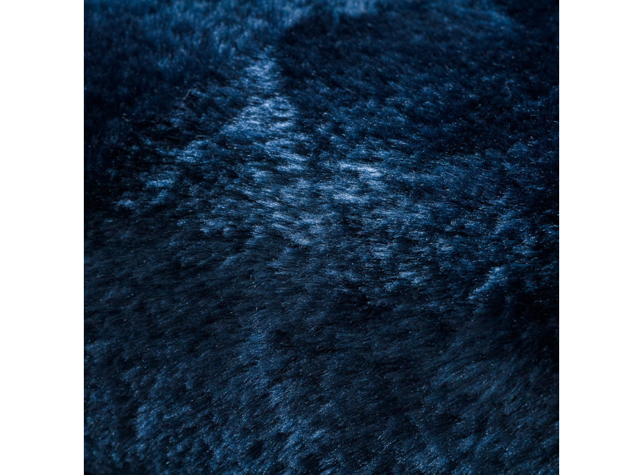 Kusový koberec Visco Rabbit Dark blue 10 kruh