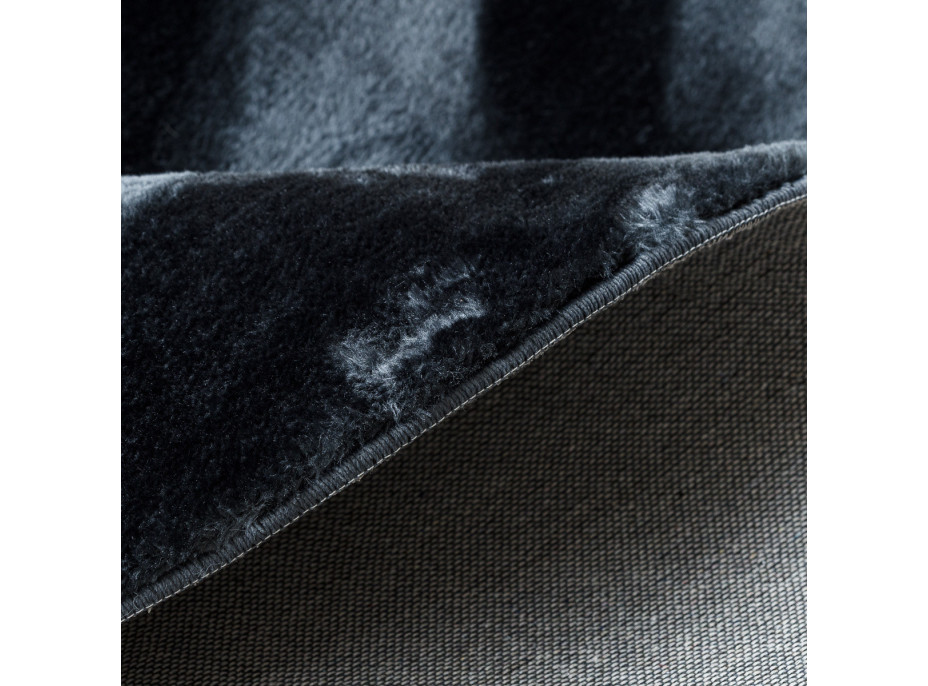 Kusový koberec Visco Rabbit Dark grey 5 kruh