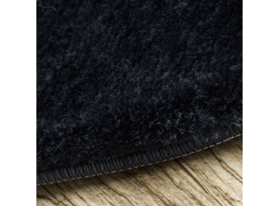 Kusový koberec Visco Rabbit Dark grey 5 kruh