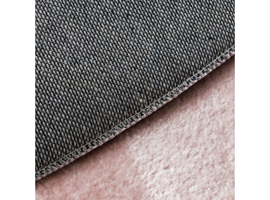 Kusový koberec Visco Rabbit Pink 8 kruh