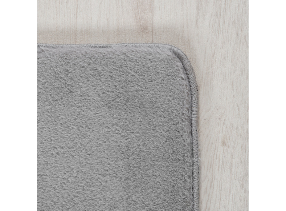 Kusový koberec Joy 1400 silver kruh