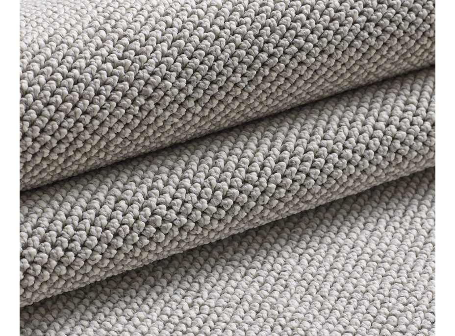 Kusový koberec Loom 4300 Silver kruh