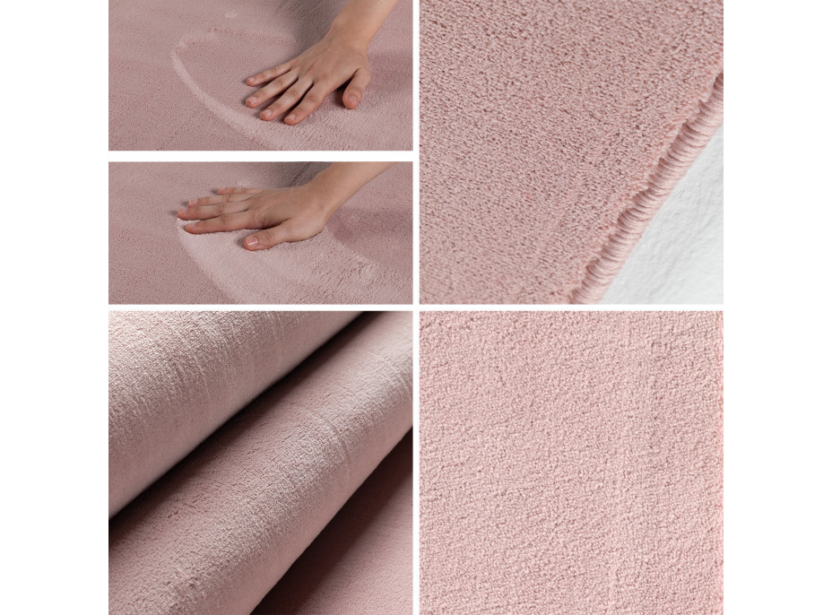 Kusový koberec Sky 5400 Rose kruh