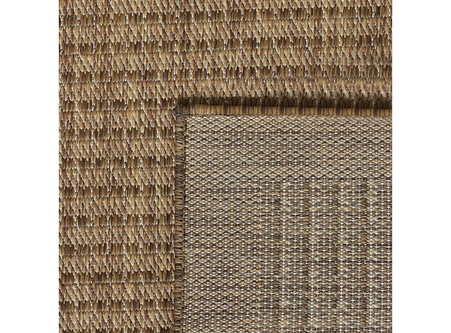 Kusový koberec Giza 1410 Brown kruh