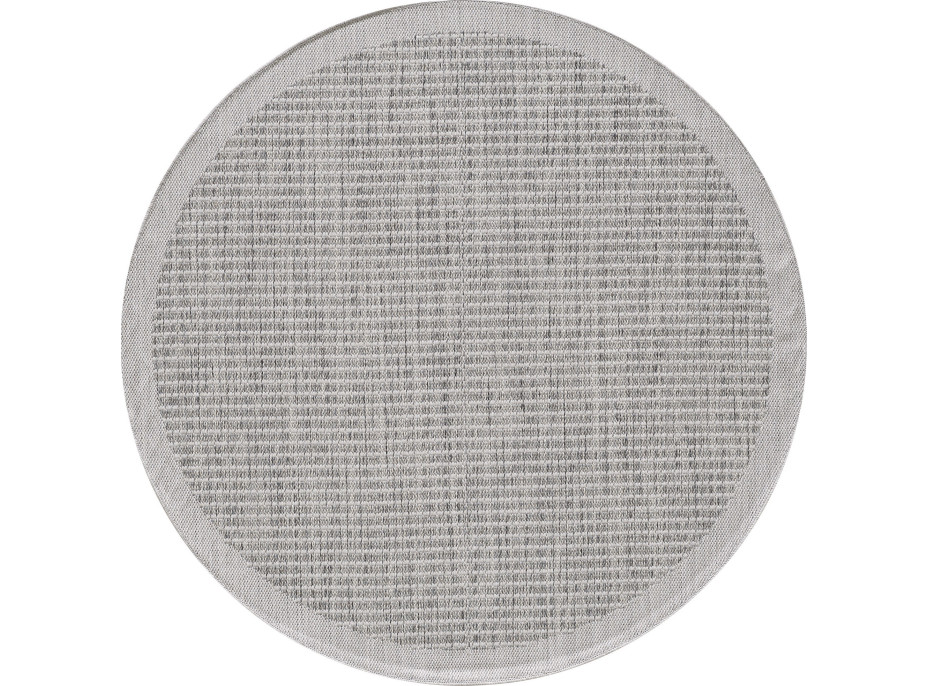 Kusový koberec Giza 1410 Grey kruh