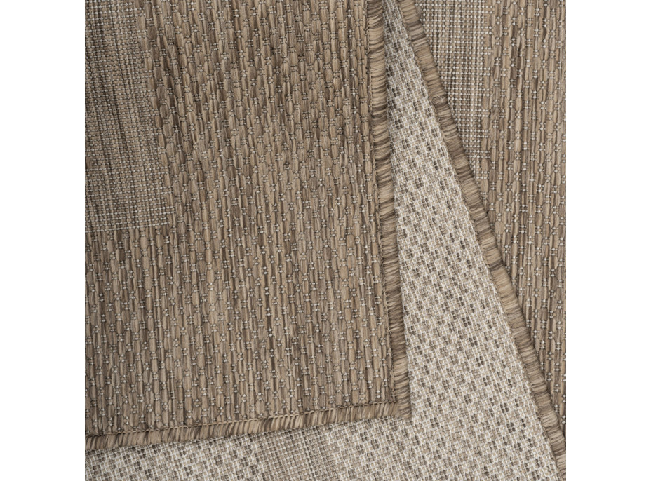 Kusový koberec Relax 4311 Brown kruh