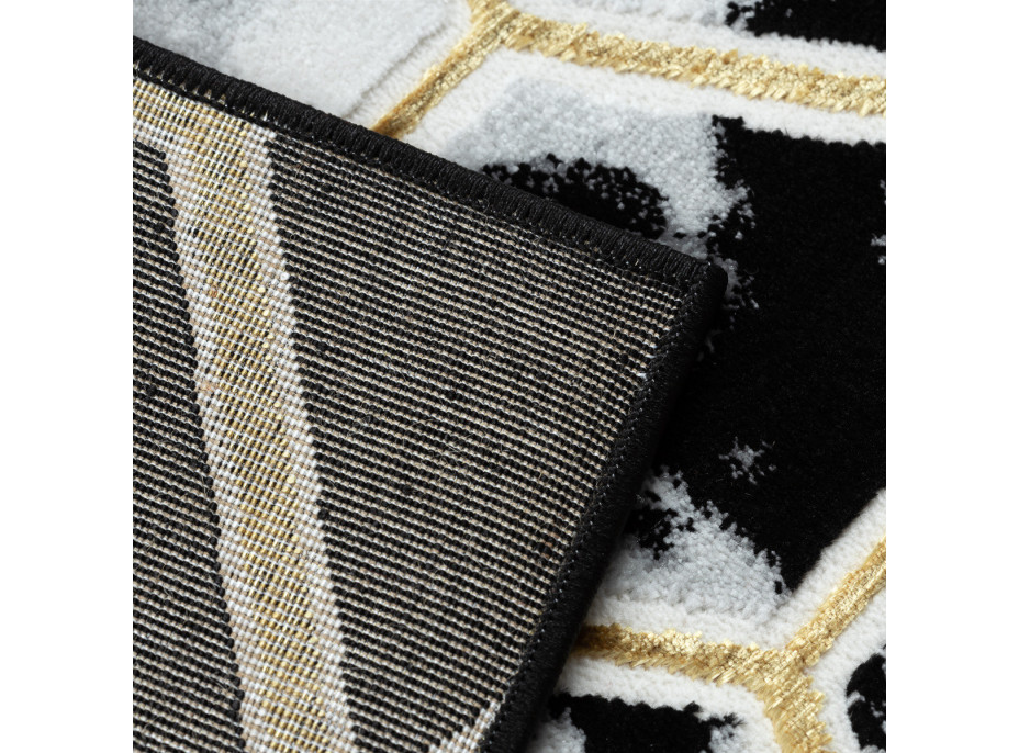 Kusový koberec Allure 1966 black/gold