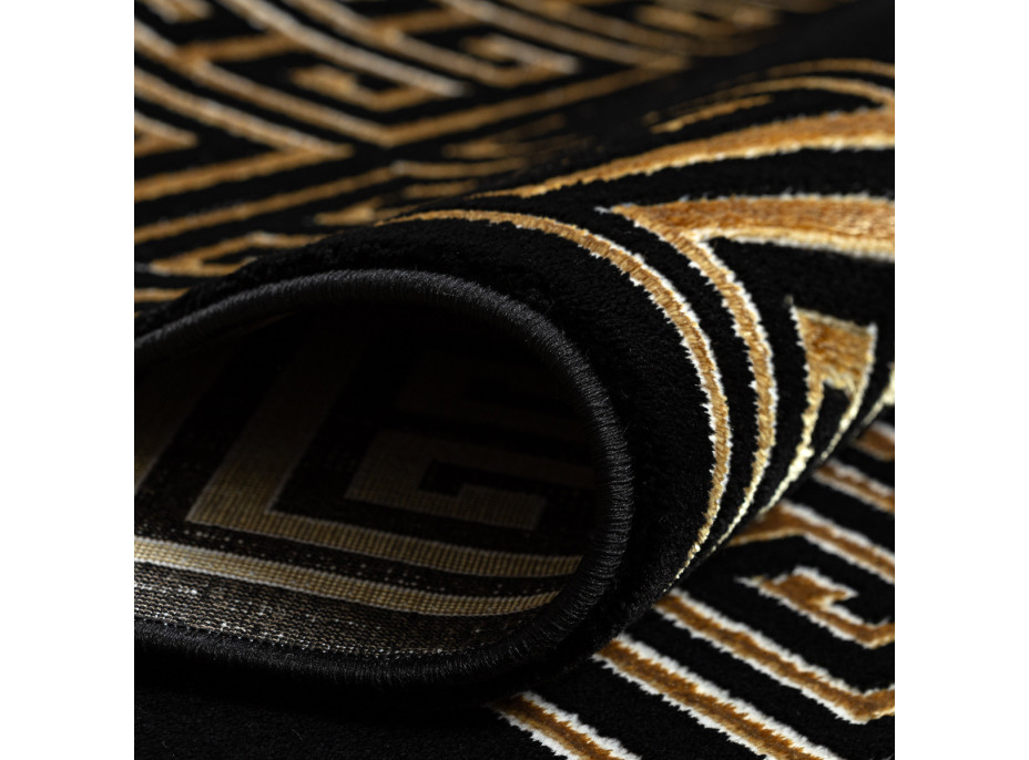 Kusový koberec Allure 1968 black/gold