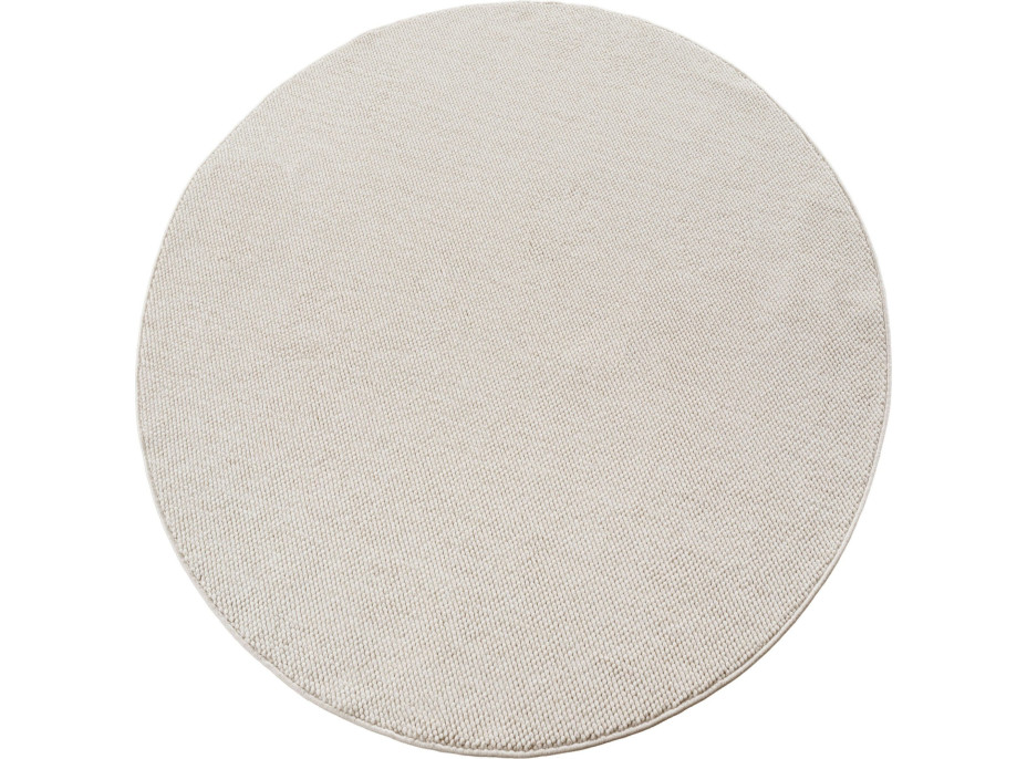 Kusový koberec Helix 2200 cream kruh