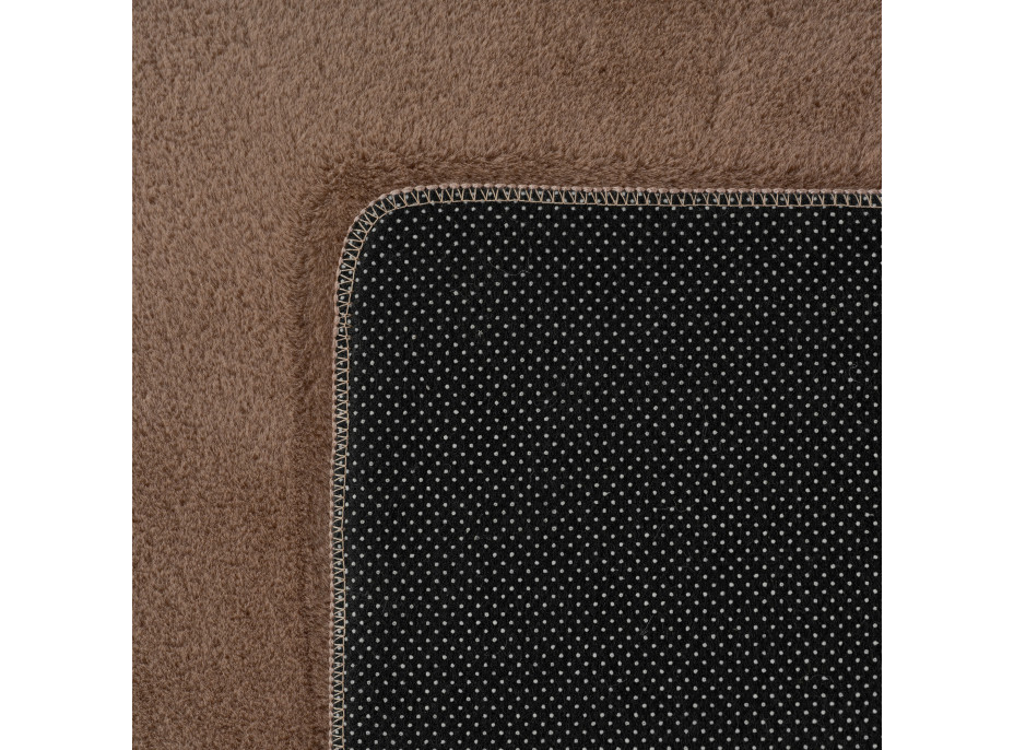 Kusový koberec Joy 1400 mocca kruh