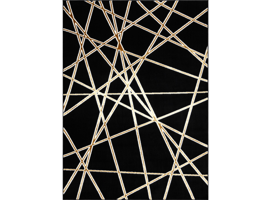 Kusový koberec Allure 1964 black/gold