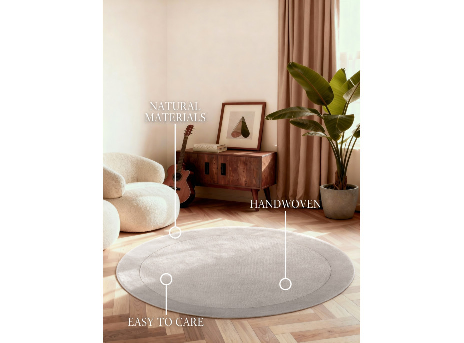 Kusový koberec Villeroy & Boch Kari 106283 Grey kruh