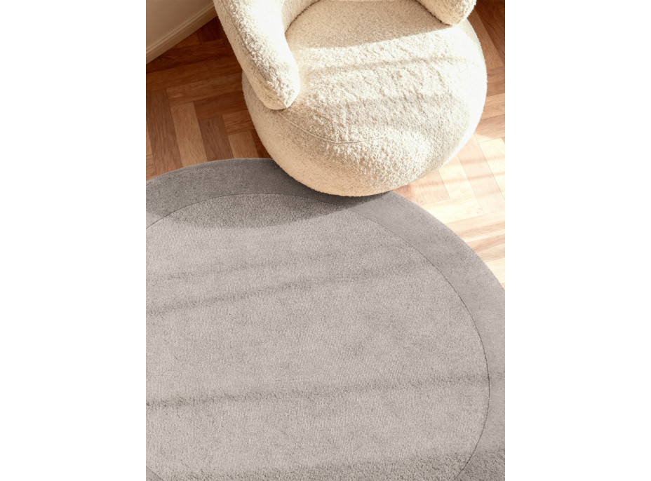 Kusový koberec Villeroy & Boch Kari 106283 Grey kruh