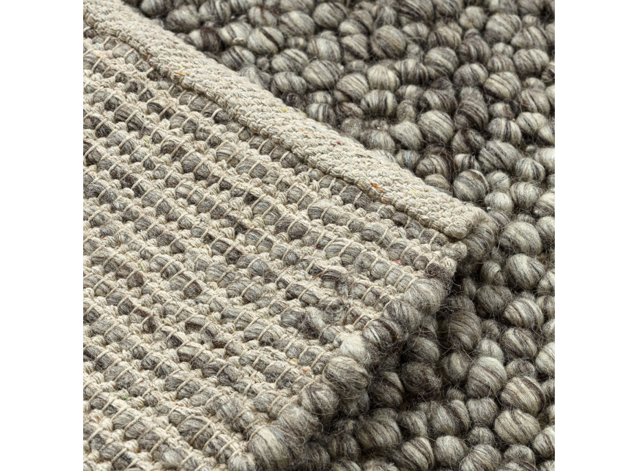 Kusový koberec Tahar 99005 antra