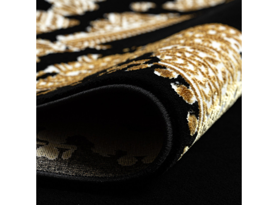 Kusový koberec Allure 1965 black/gold