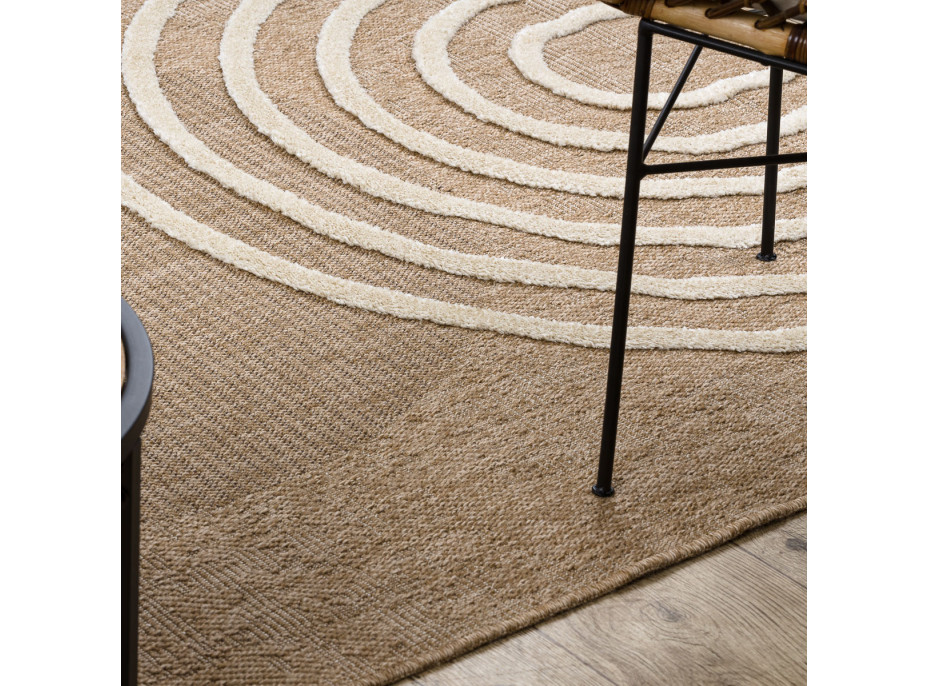 Kusový koberec Spark 0688A beige/cream