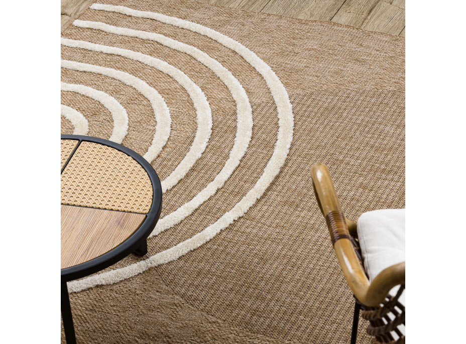 Kusový koberec Spark 0688A beige/cream