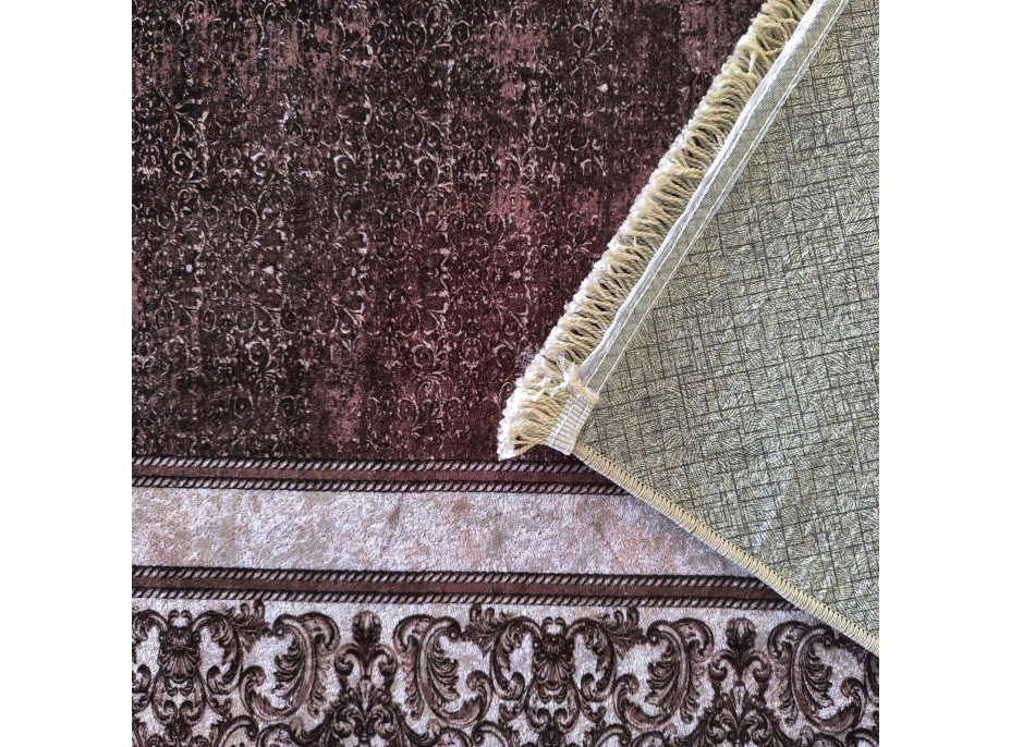 Kusový koberec HONOR New - Trim - hnědý