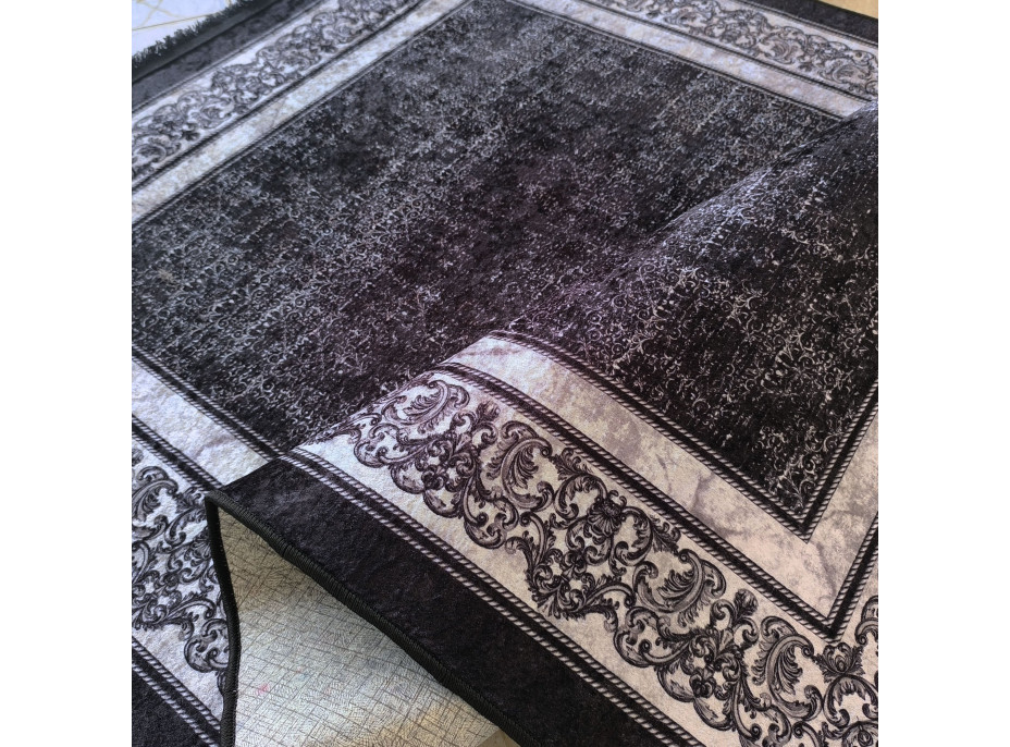 Kusový koberec HONOR New - Trim - tmavě šedý