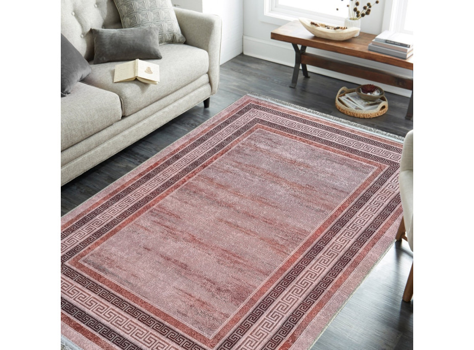 Kusový koberec HONOR New - Greece - červený