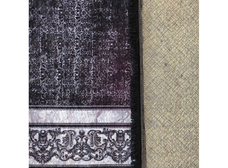 Kusový koberec HONOR New - Trim - tmavě šedý