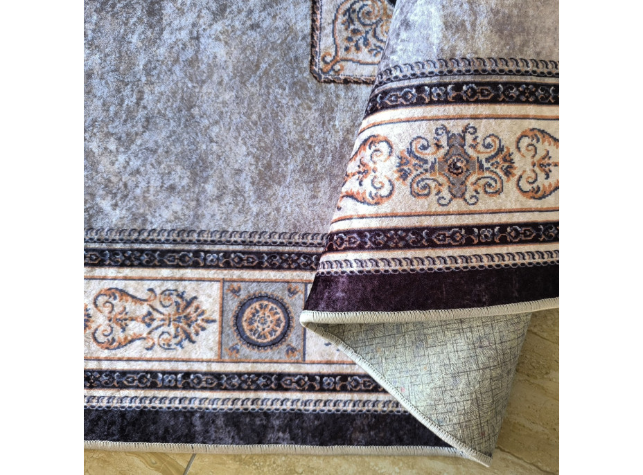 Kusový koberec HONOR New - Tile - šedý