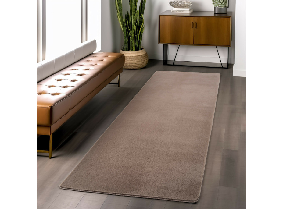 Kusový koberec Joy 1400 mocca