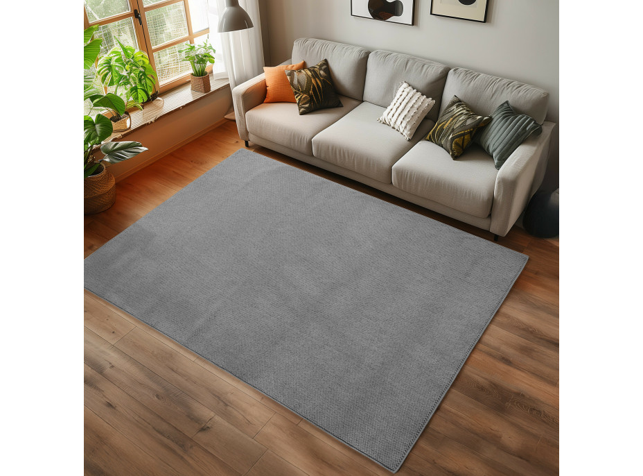 Kusový koberec Helix 2200 silver