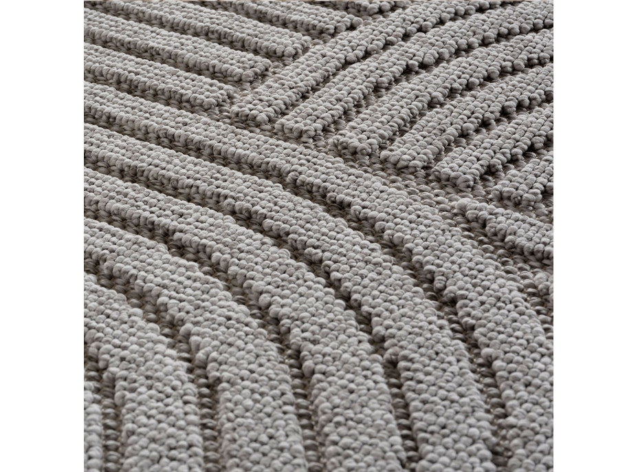 Kusový koberec Helix 2201 silver