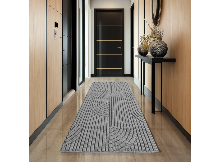 Kusový koberec Helix 2201 silver