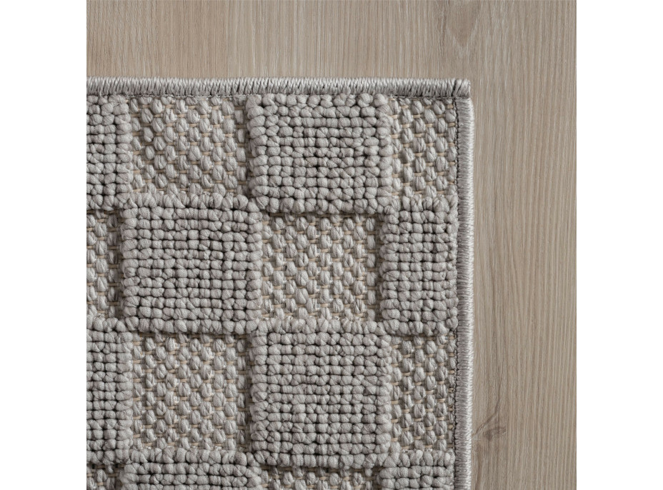 Kusový koberec Helix 2203 silver