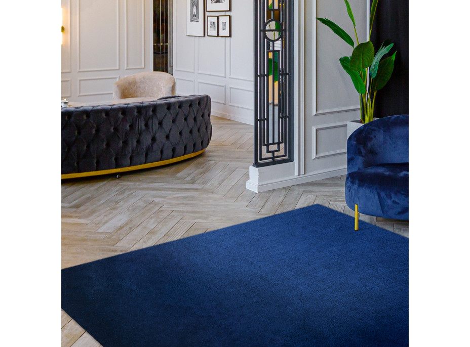 Kusový koberec Visco Rabbit Dark blue 10