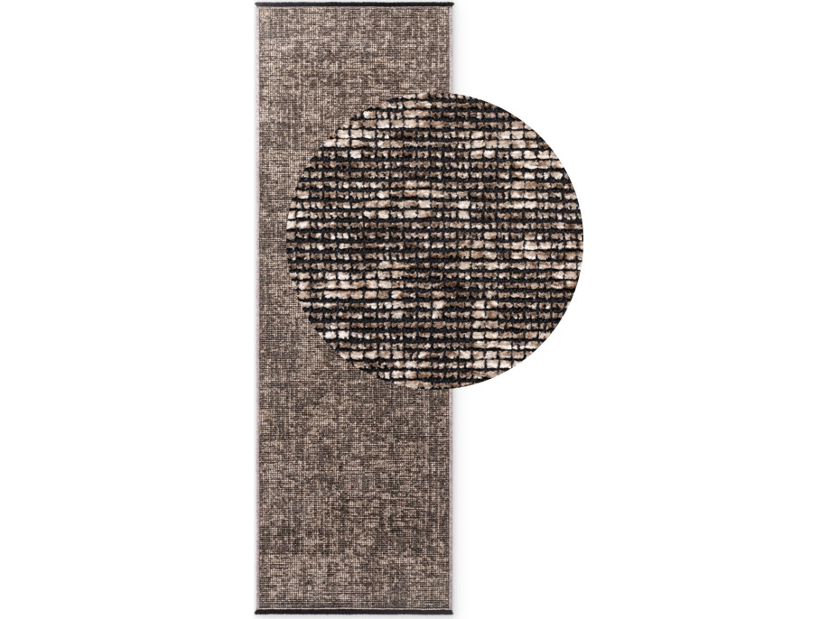 Běhoun Brilliance Prisma 106312 Beige z kolekce Elle