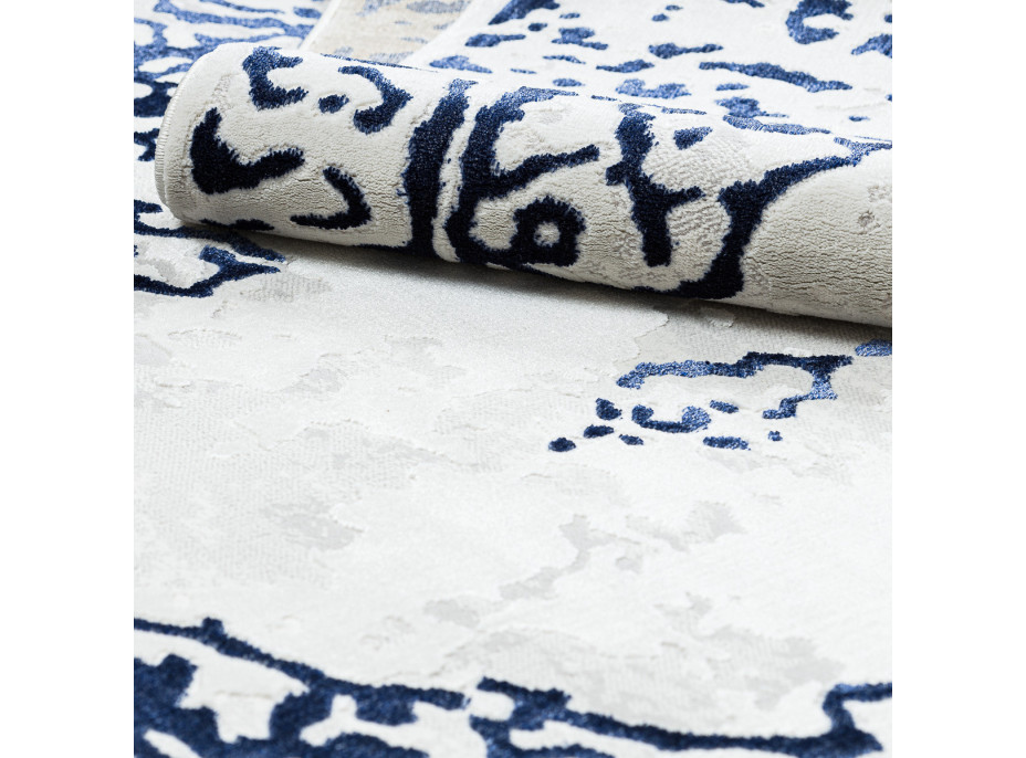 Kusový koberec Allure 1961 white/blue