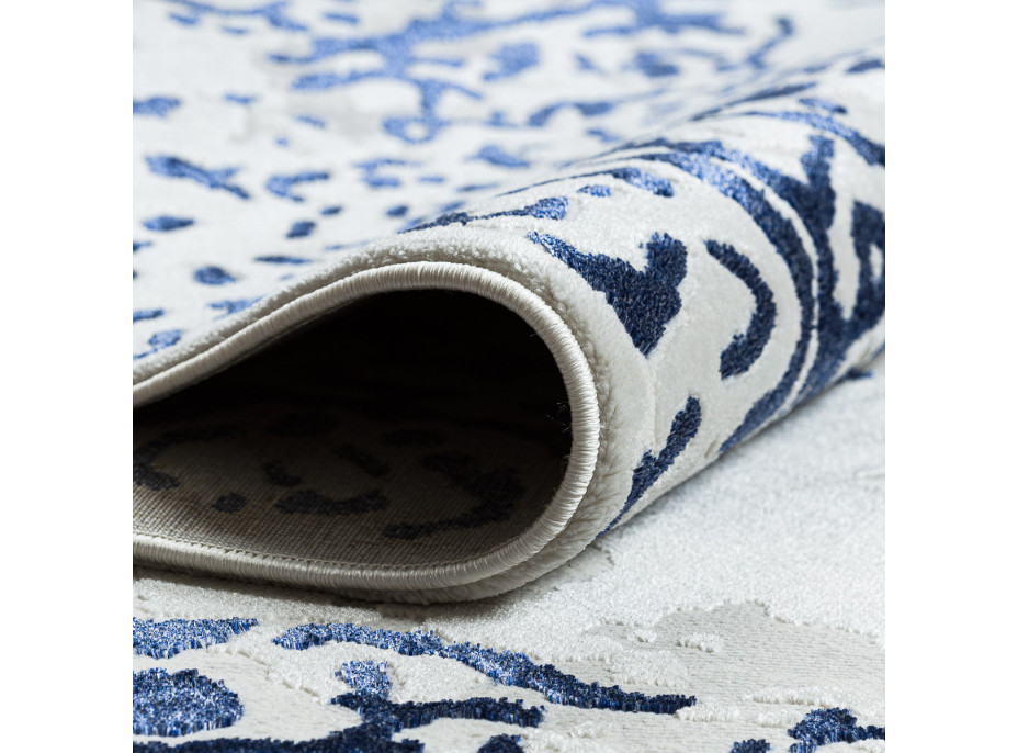 Kusový koberec Allure 1961 white/blue