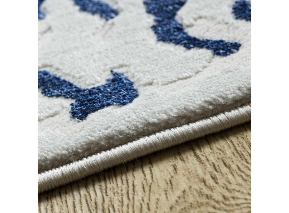 Kusový koberec Allure 1961 white/blue